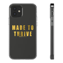 Load image into Gallery viewer, Made to Thrive Clear iPhone 12 Case