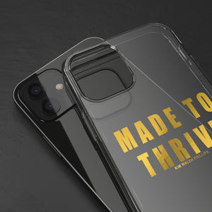 Made to Thrive Clear iPhone 12 Case